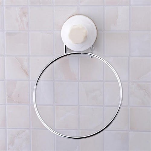 Towel Ring Holder With Magic Suction
