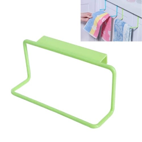 Door Hanging Towel Rack Holder -green