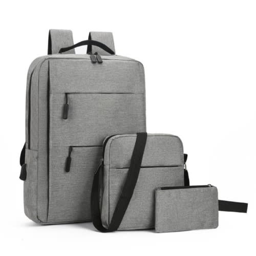 3 Pieces USB Charging Backpack- 18