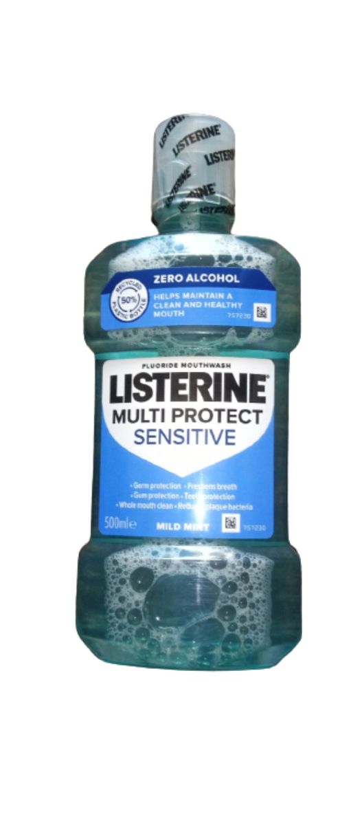 Zero Alcohol Muti Protect Sensitive Taste MouthWash,- 500ml