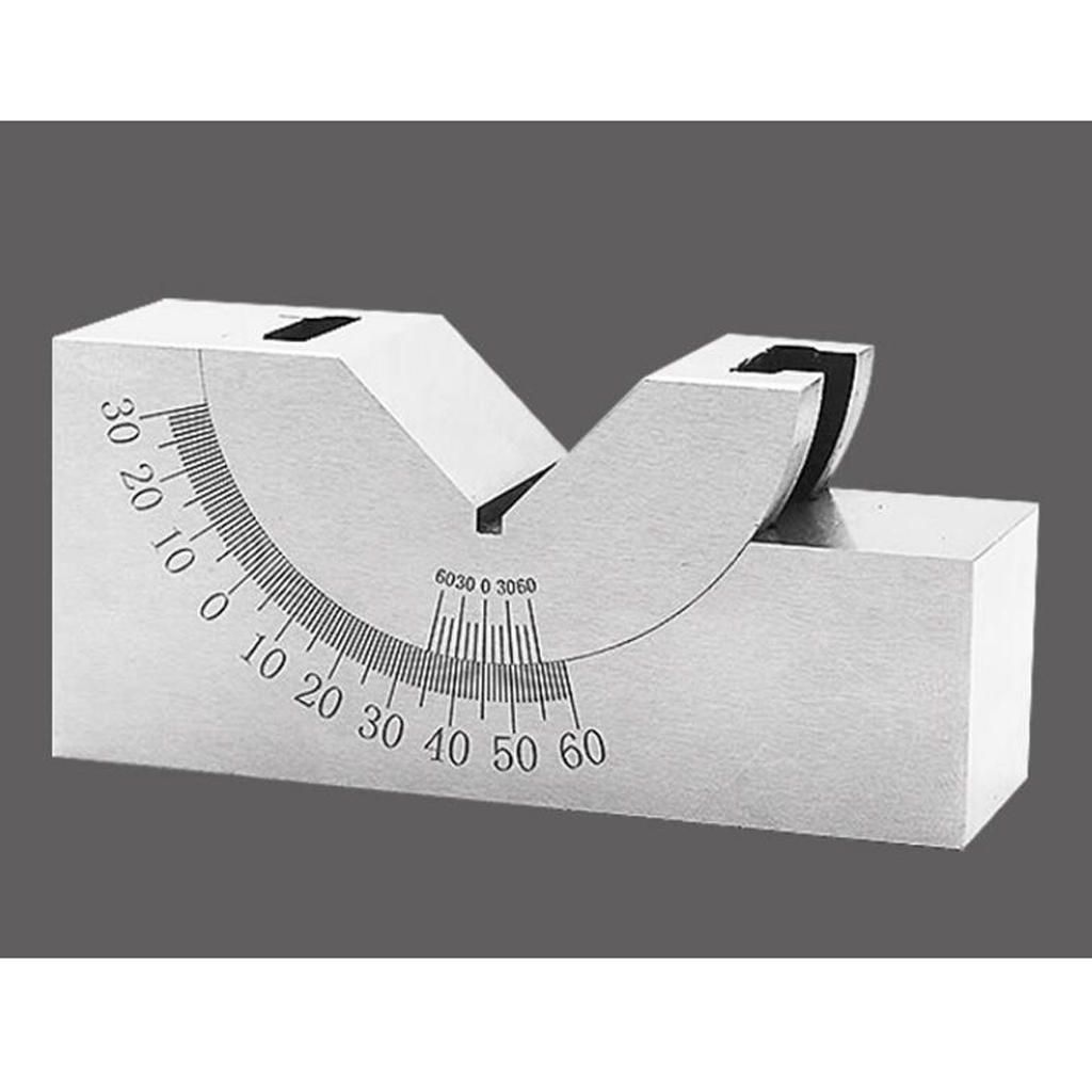 0° To 60 Adjustable Angle V Block Gauge, Precision