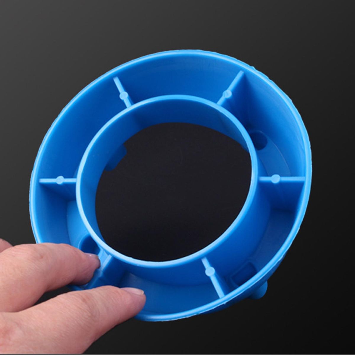 Ball Display Holder Soccer Basketball Tray Display Stand Blue