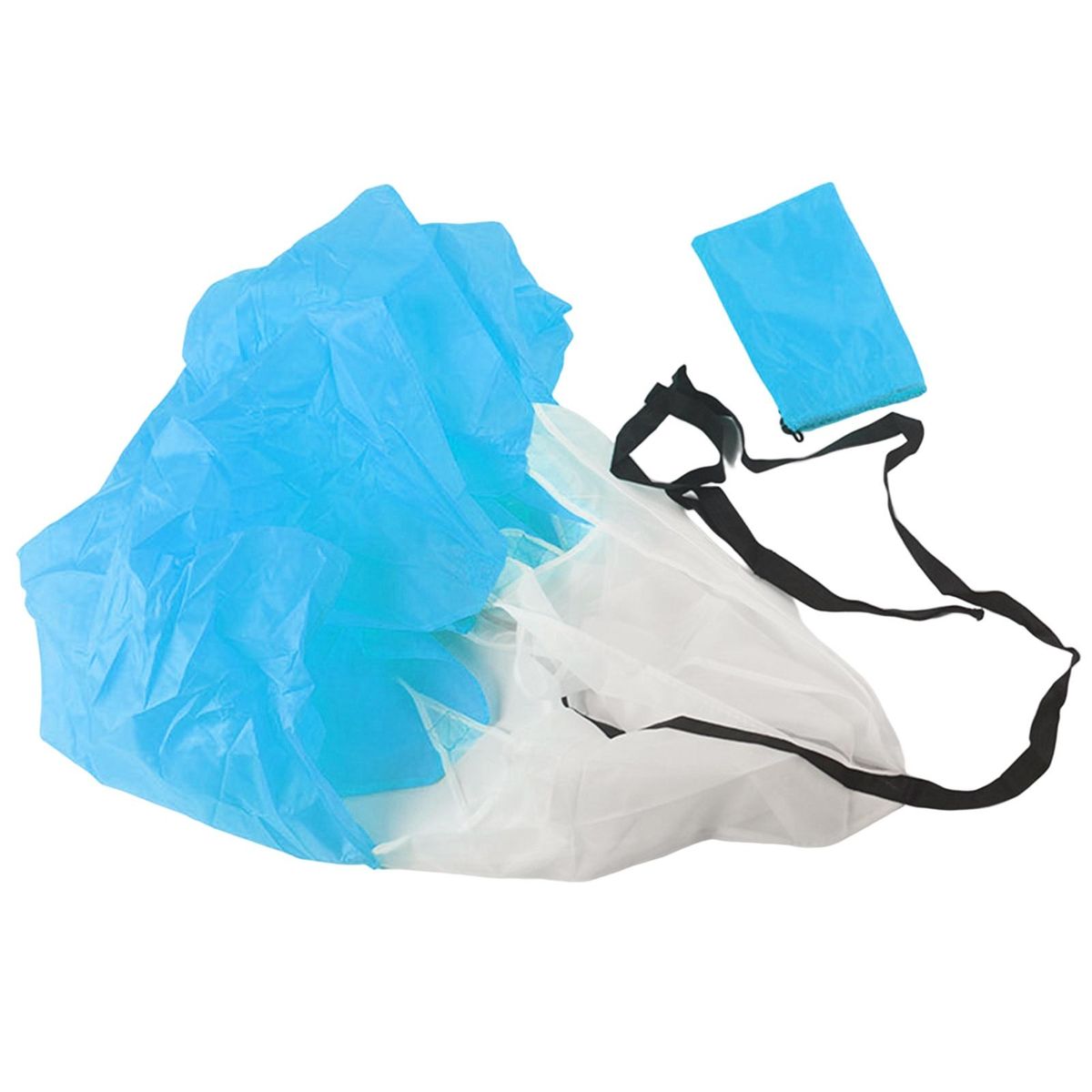 Drag Umbrella Soccer Speed Strength Parachute Blue