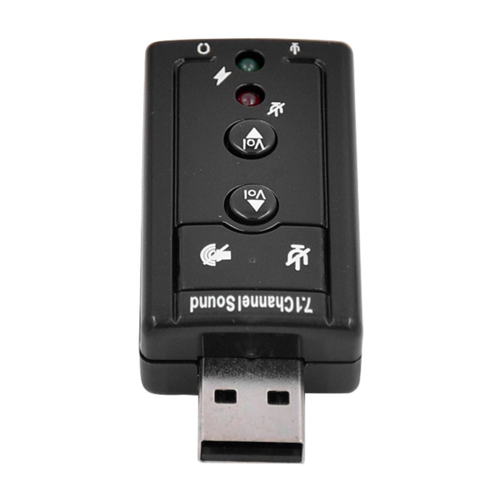 DIMAN-HD02 External USB Virtual 7.1 Channel Sound Card-