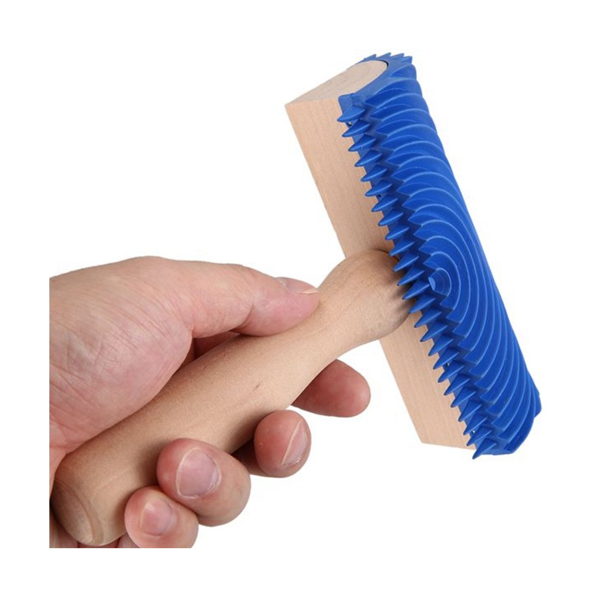 Wood Roller Texture Tool Wall Paint Wood Roller Rubber Texture Painting Tool Solid Wood Look Room Decor DIY Tool