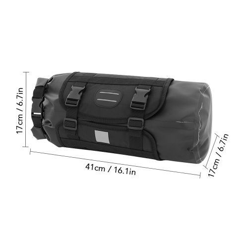 Waterproof Bike Handlebar Bag Front Bicycle Dry Pack Large