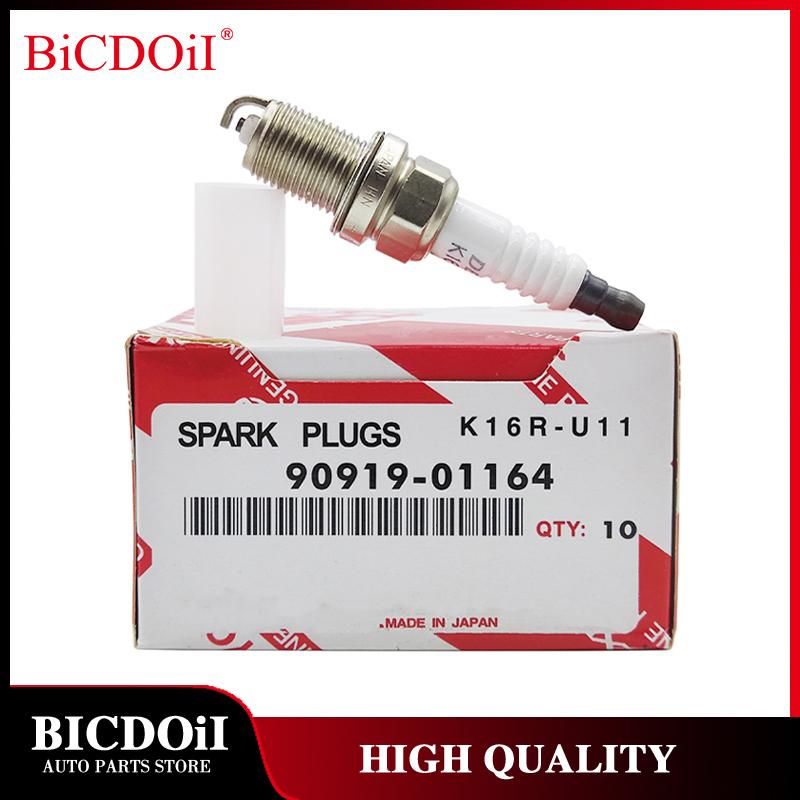 90919 01164 K16R-U11 Spark Plug for Toyota COROLLA YRIS MATRIX COMMUNICATION Nissan PRINCE 1.3 1.5 1.6 1.8