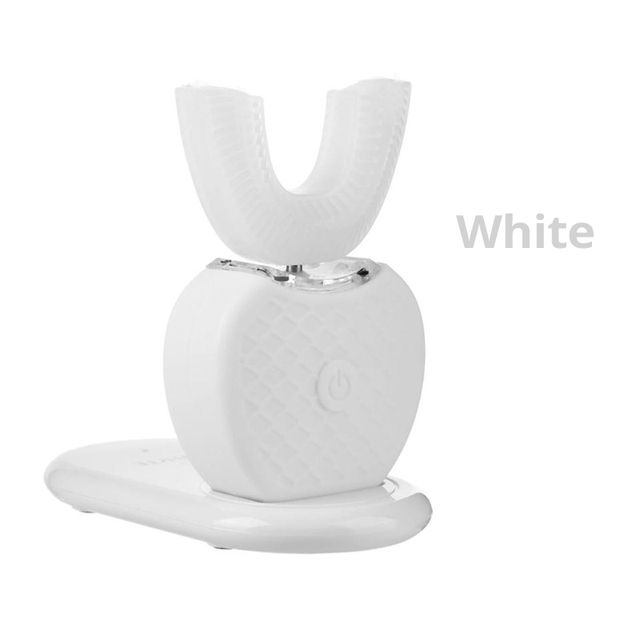 V White Automatic Electric Toothbrush 360 Degrees Vibration