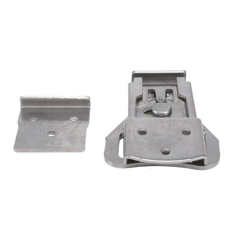 Stainless Steel Spring Loaded Small erfly Twist Latcherfly Lock with Retainerfor SuitcasesWooden Box4Pcs