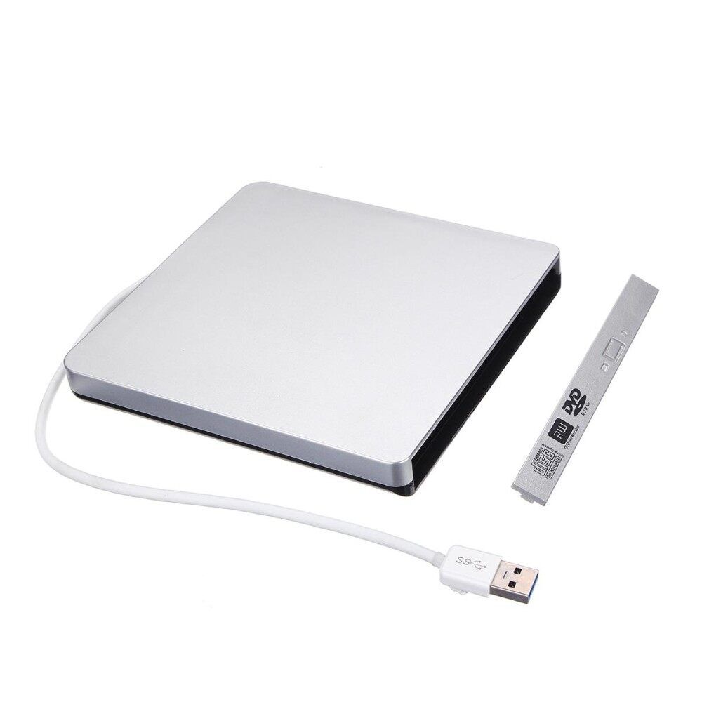 USB 3.0 SATA 12.7mm External Enclosure Case Writer Drive For Laptop DVD