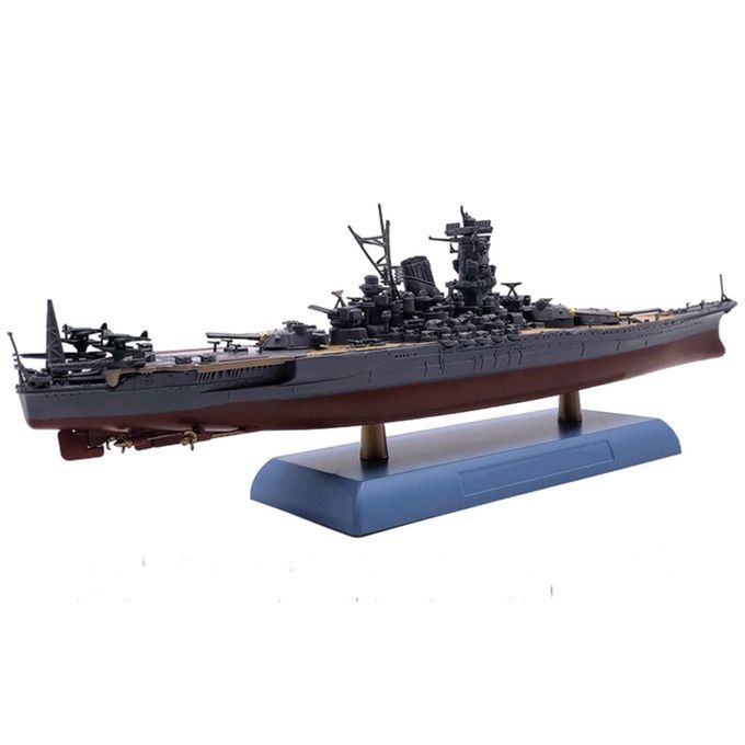 1/1000 Japanese Battleship Model Ship Alloy Hull For Adult Decoration