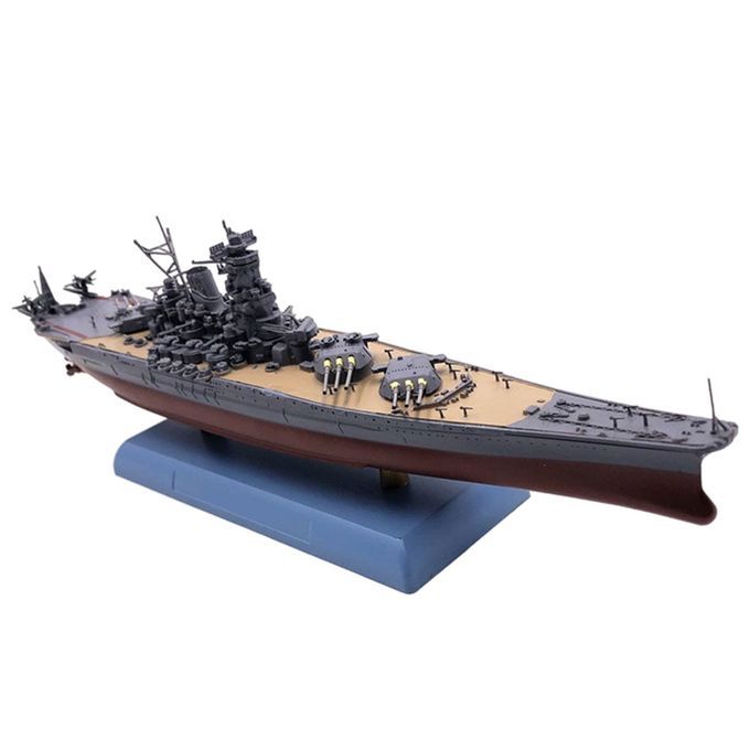 1/1000 Japanese Battleship Model Ship Alloy Hull For Adult Decoration