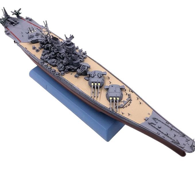 1/1000 Japanese Battleship Model Ship Alloy Hull For Adult Decoration