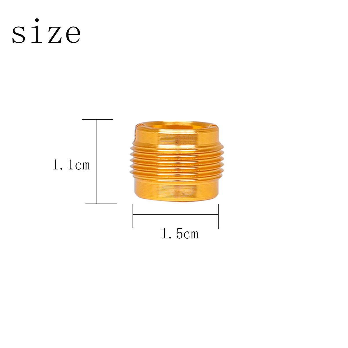 2pcs Microphone Mic Screw Nut Thread Adaptor 3/8" To 5/8"