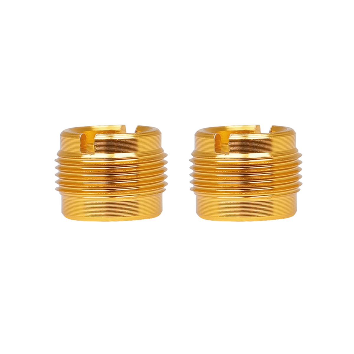 2pcs Microphone Mic Screw Nut Thread Adaptor 3/8" To 5/8"
