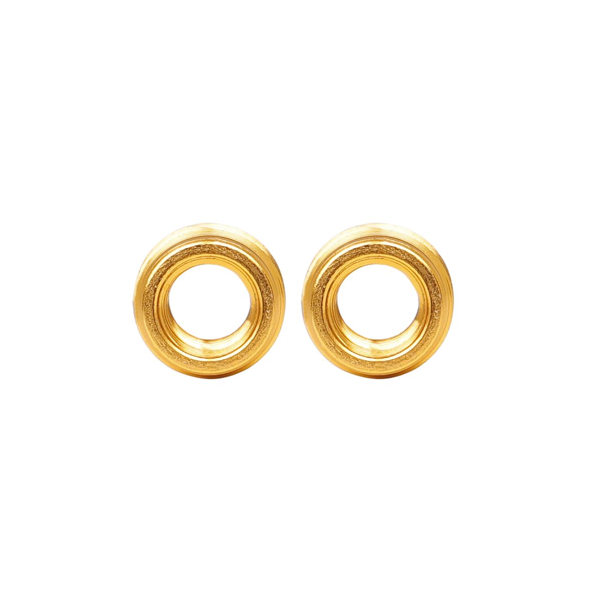 2pcs Microphone Mic Screw Nut Thread Adaptor 3/8" To 5/8"