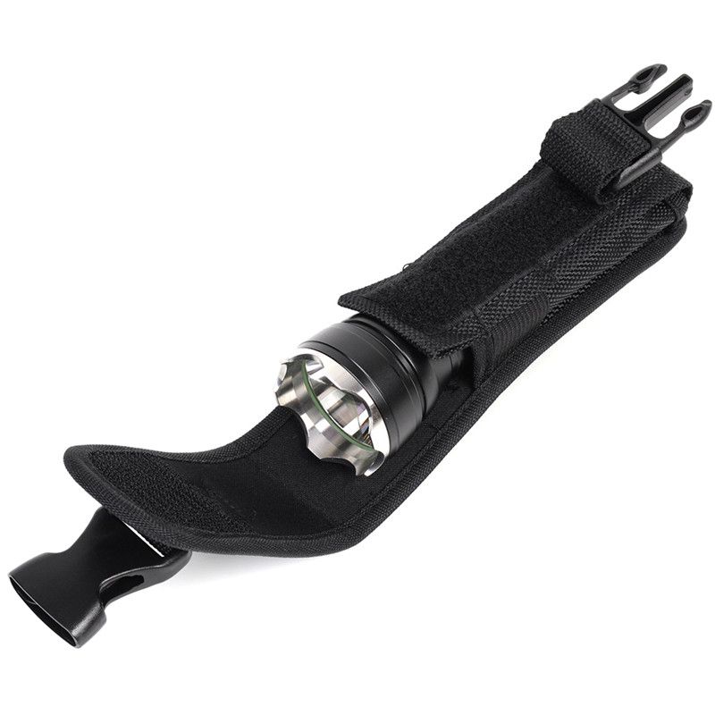 Outdoor Hunting  Flashlight Pouch Nylon Combat Electronic Torch Waist Bag Small Size Portable Flashlight