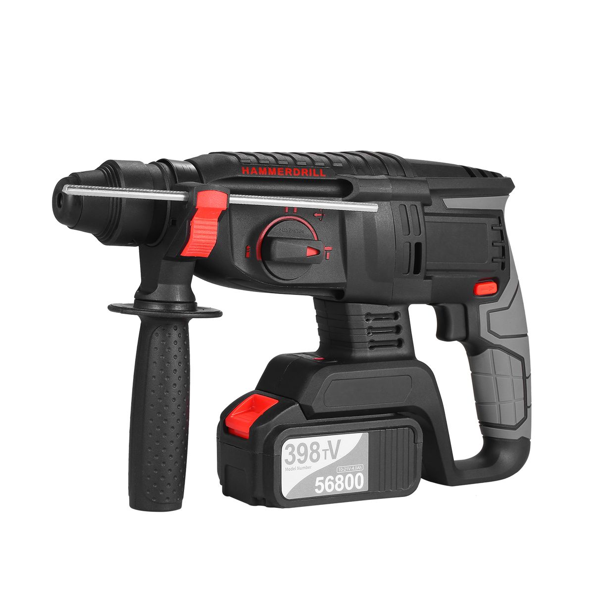21V Brushless Heavy Duty 4 Function Rotary Hammer Drill 1