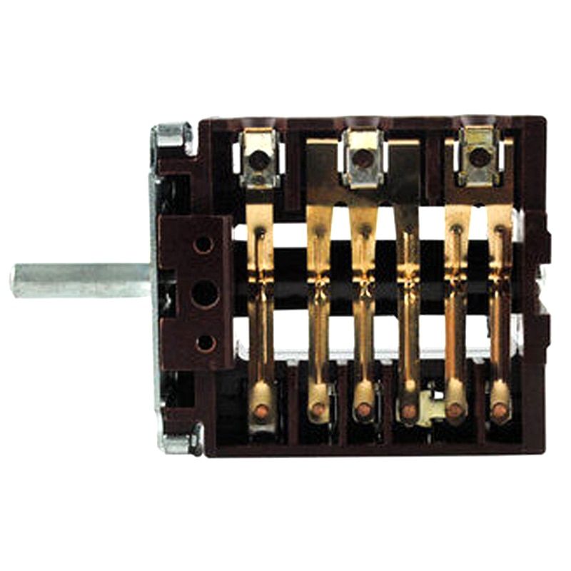 Multi Degree Switch Black 360 Power Range Rotary 16A Gear 20A Oven Electrical Stove Switch 250V Switch Heater Knob RT345-1A