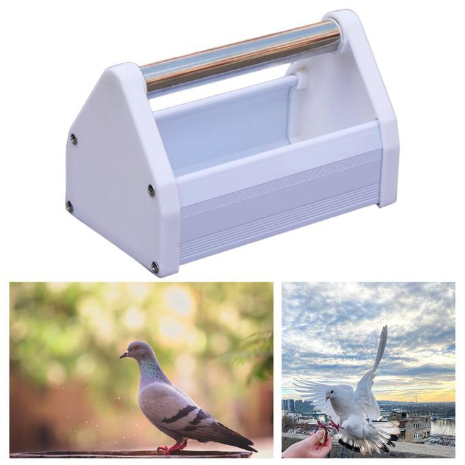 Porch Chick Ducklings Feeding Trough Plastic Slot