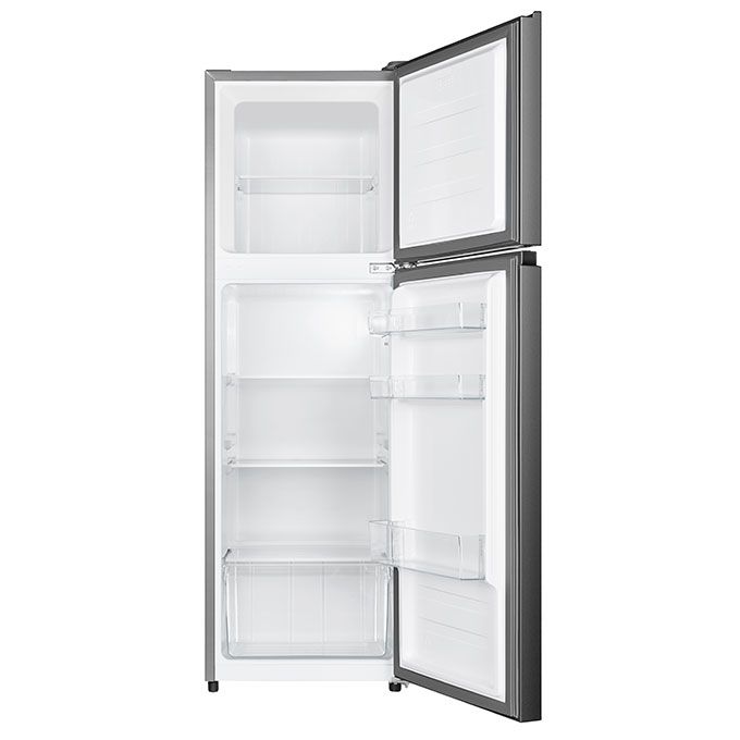205 Litres Frost Low Noise Environment-Friendly Tech R600 Gas (205 DR) - Dark Silver with 1 Year Warranty