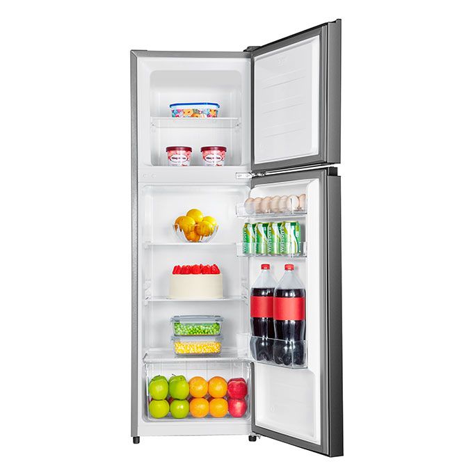 205 Litres Frost Low Noise Environment-Friendly Tech R600 Gas (205 DR) - Dark Silver with 1 Year Warranty