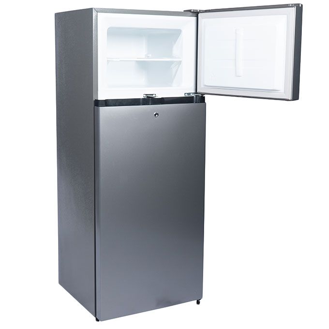 205 Litres Frost Low Noise Environment-Friendly Tech R600 Gas (205 DR) - Dark Silver with 1 Year Warranty