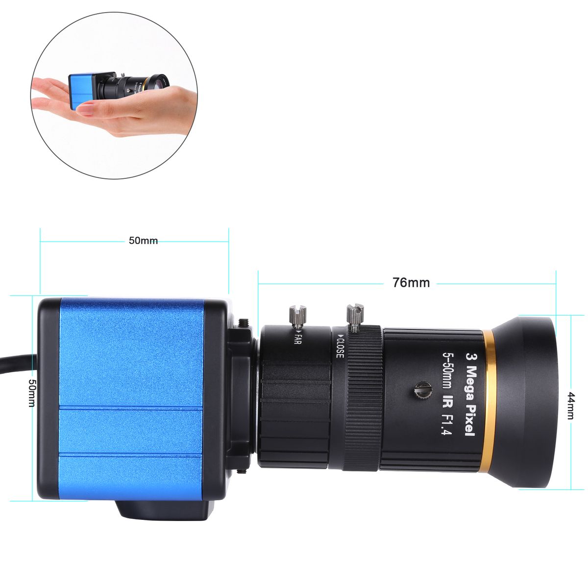 1080P HD Camera Computer Camera Webcam 2 Megapixels 10X