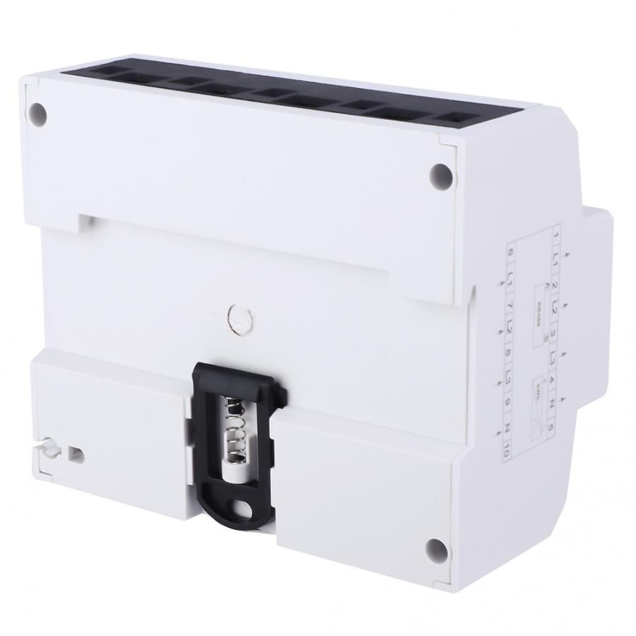 3 Phase 4 Wire Digital LCD KWH Meter DIN Rail Wattmeter Electric Energy Meter With RS485 Power Meter