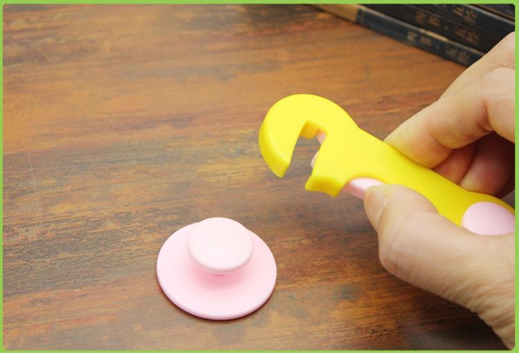 5pcs Plastic Cabinet Lock Child Safety Baby Protection From Children Safe Locks For Refrigerators