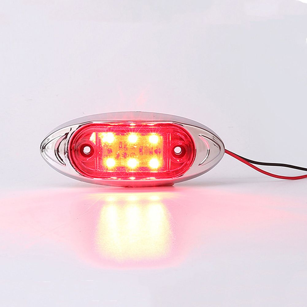 1PC 6 LED Side Marker Light Clearance Lamp