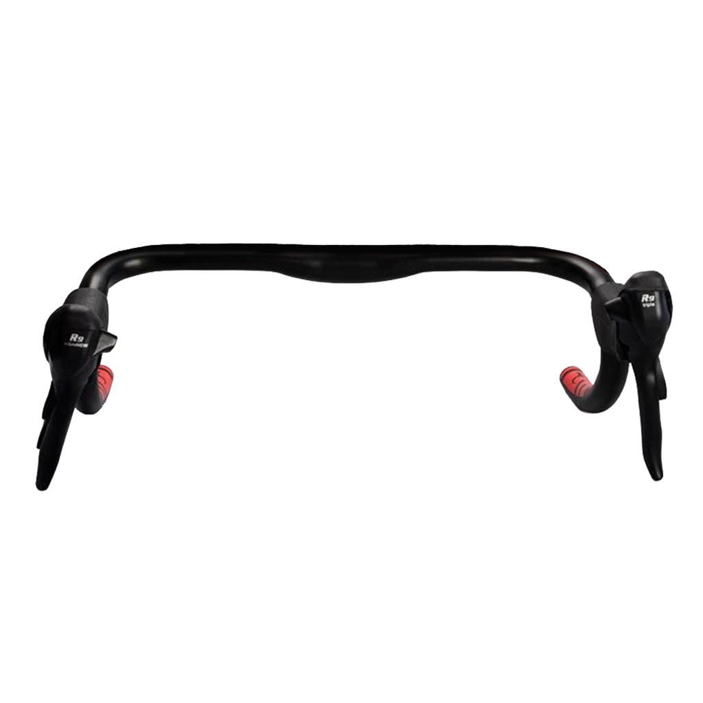 2pcs Road Bike Shift Shifter Drop Bar 2/3 * 7/8/9 Speeds Brake 2x8 R8