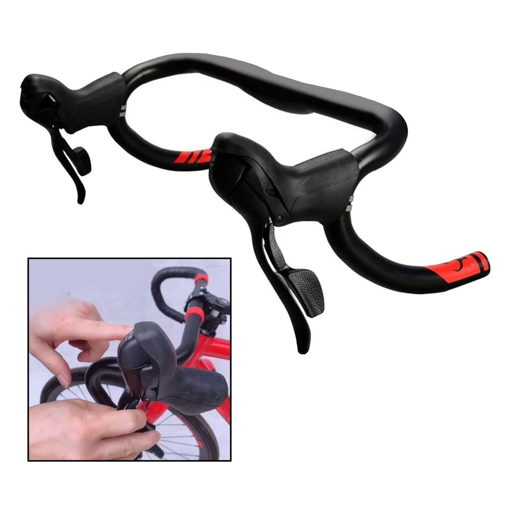 2pcs Road Bike Shift Shifter Drop Bar 2/3 * 7/8/9 Speeds Brake 2x8 R8