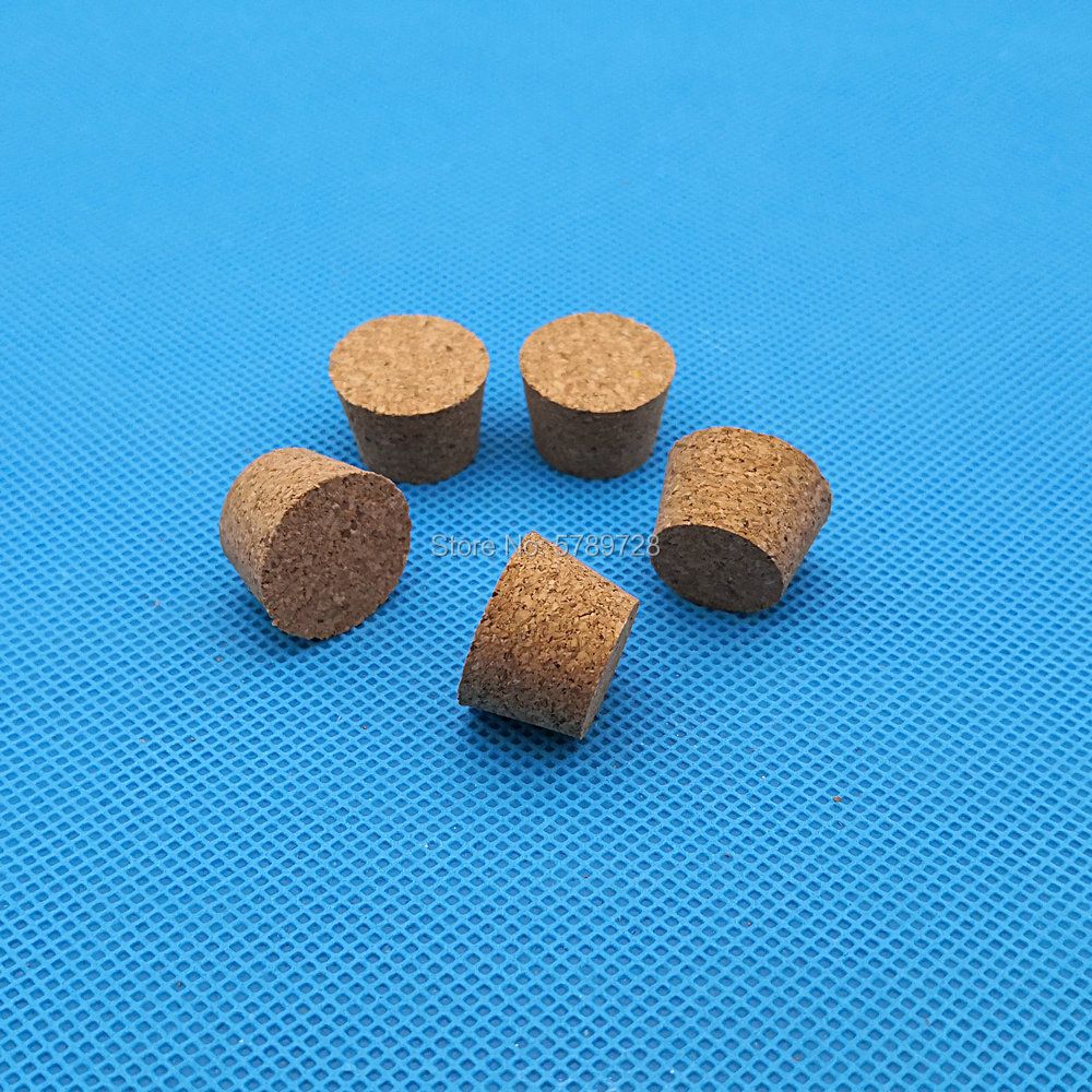 50pcs Top DIA 1m To 39mm Wood Cork Lab Test Plug Essential