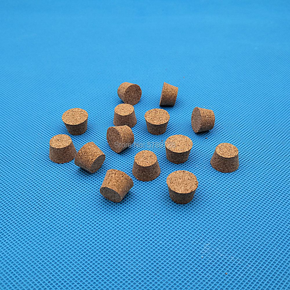 50pcs Top DIA 1m To 39mm Wood Cork Lab Test Plug Essential