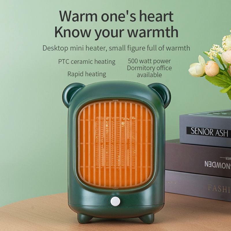 Electric Heater  Room Heating Warmer Portable-Black