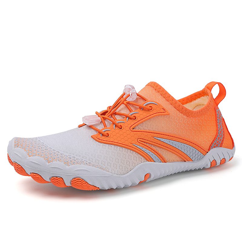 Men's Fitness Shoes Quick Dry Shoes Swimming Shoes Orange