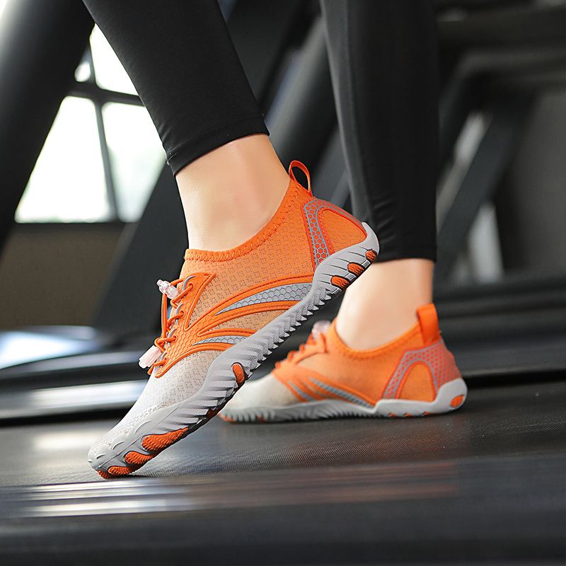 Men's Fitness Shoes Quick Dry Shoes Swimming Shoes Orange