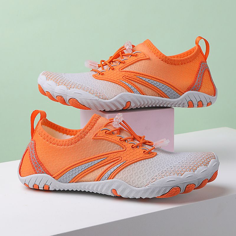 Men's Fitness Shoes Quick Dry Shoes Swimming Shoes Orange