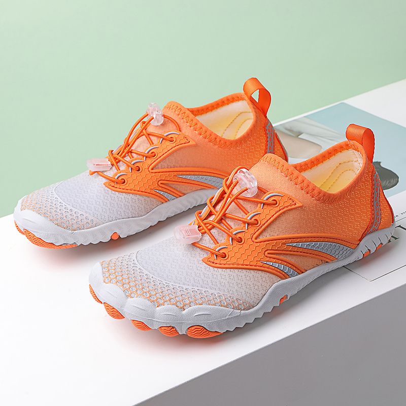 Men's Fitness Shoes Quick Dry Shoes Swimming Shoes Orange