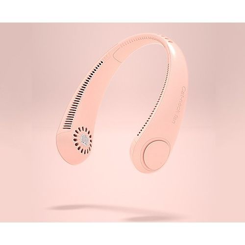 Hanging Small Neck Fan Usb Charging Leafless Electric Fan