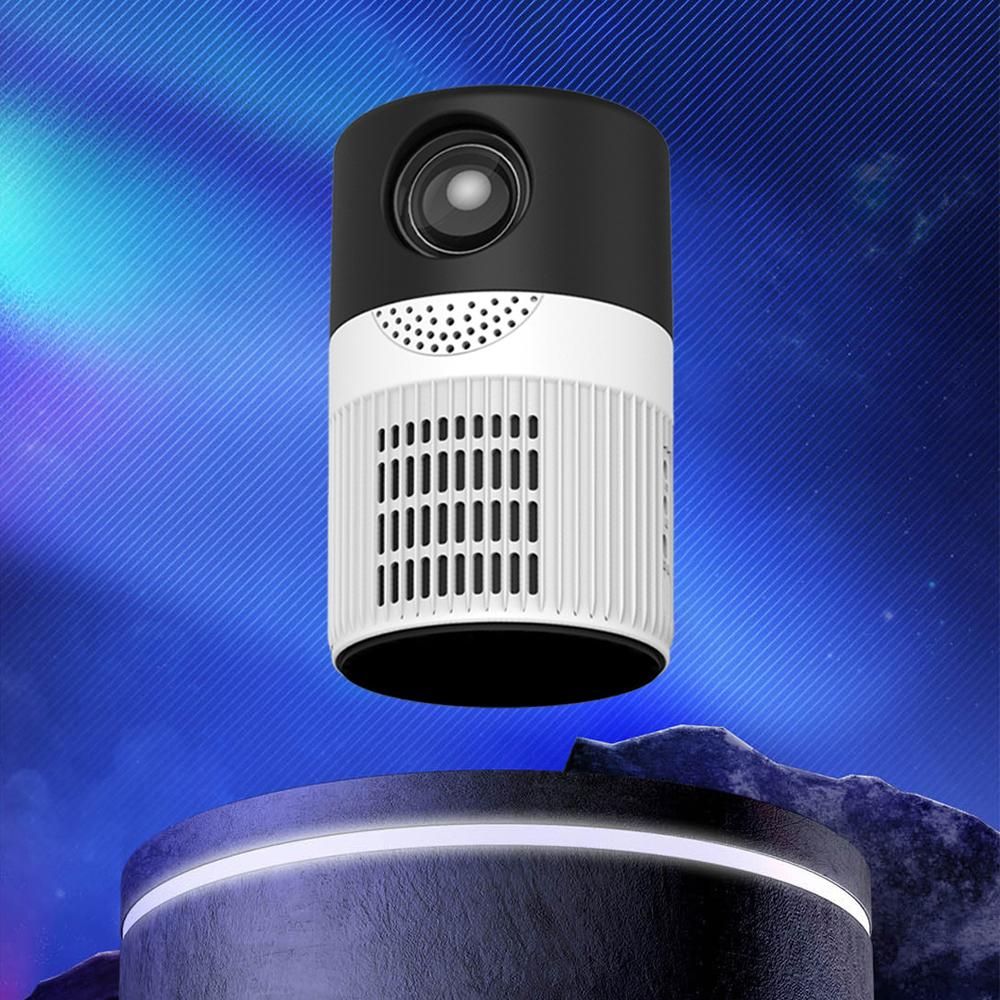 YT400 LED Video Projector Home Theater Movie Player Mini Projector Portable Clear Projector