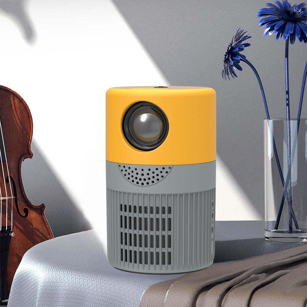 YT400 LED Video Projector Home Theater Movie Player Mini Projector Portable Clear Projector