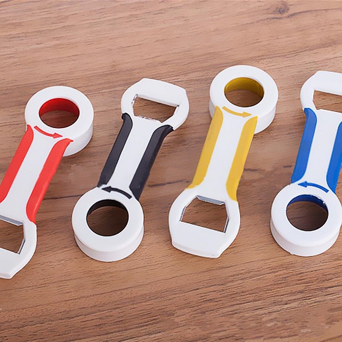 4 In 1 Handy Can Bottle Cap Canning Lid Tab Opener Comfort Grip Kitchen
