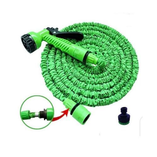 Expandable Magic Hose With Spray Gun For Cars/Garden (50ft)