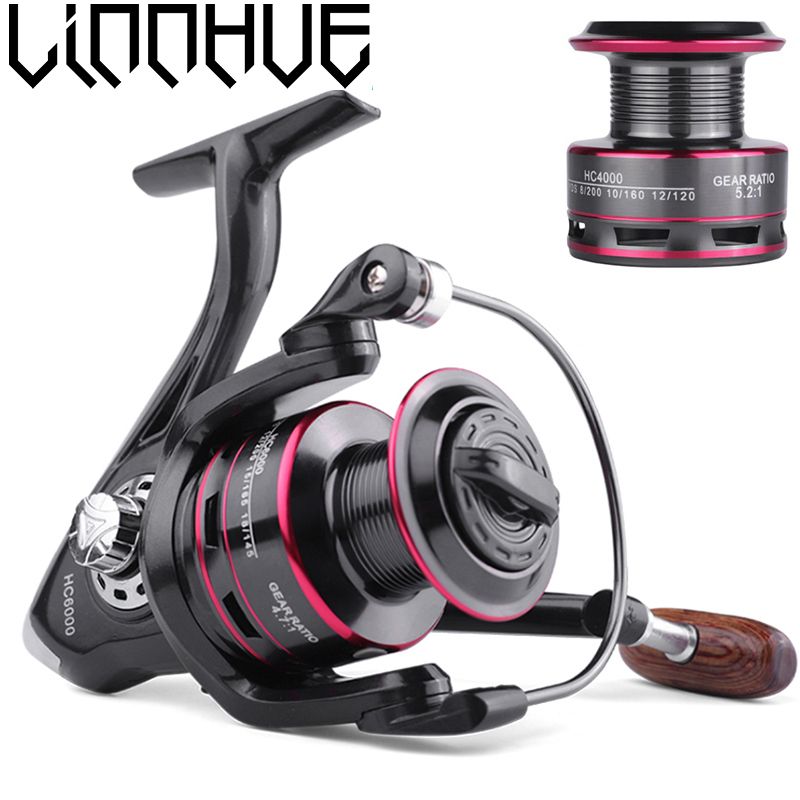 Linnhue Fishing Reel 500-7000 Spinning Reel 10kg Max Drag