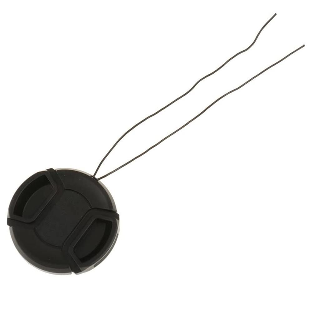10Pcs Front Rear Lens Cap for Canon Nikon Sony Camera Ultra Violet Accessories - Black-67mm