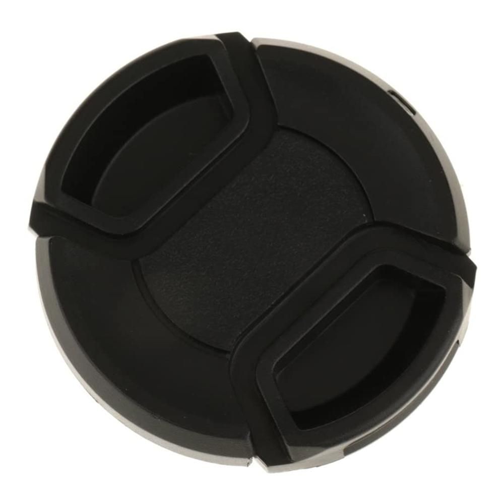 10Pcs Front Rear Lens Cap for Canon Nikon Sony Camera Ultra Violet Accessories - Black-67mm