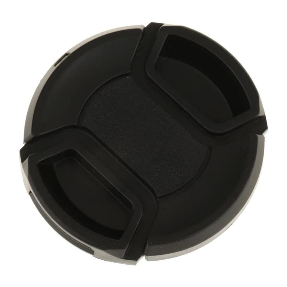 10Pcs Front Rear Lens Cap for Canon Nikon Sony Camera Ultra Violet Accessories - Black-67mm
