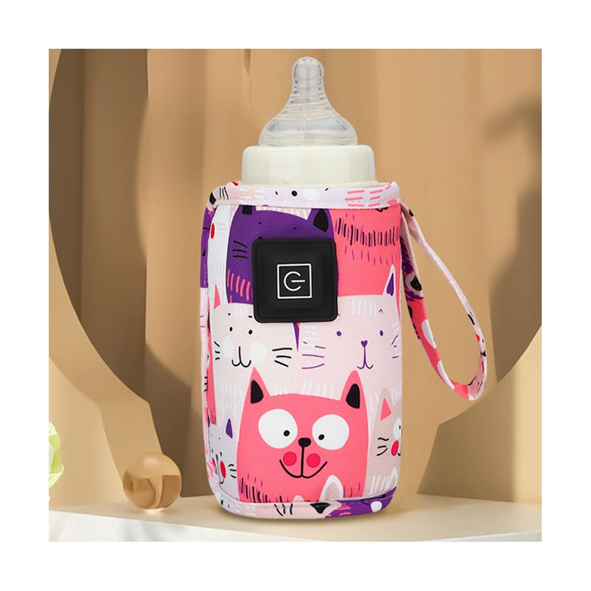 USB Milk Water Warmer Travel Stroller Insulated Bag